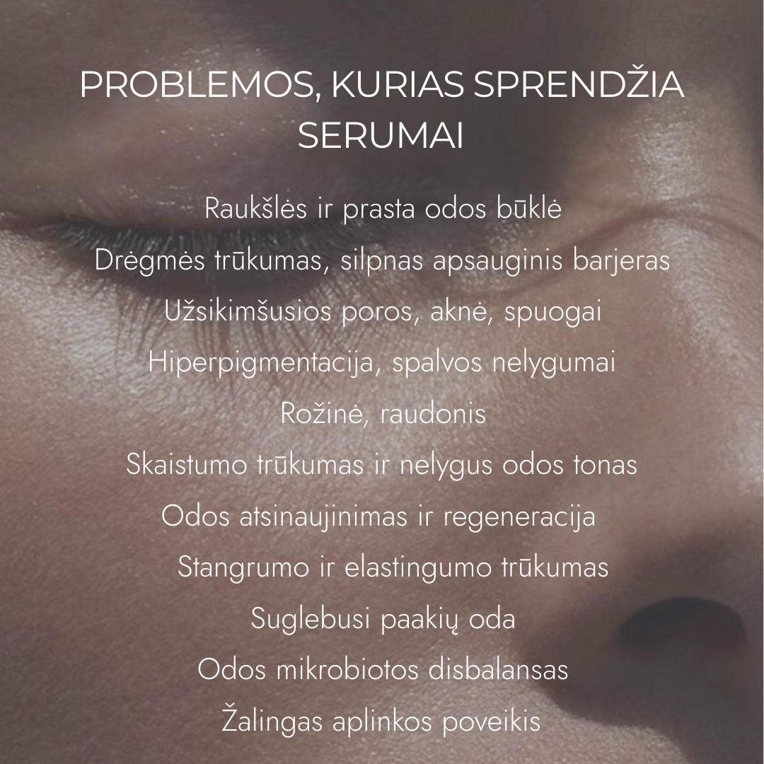 Koncentruotas 5% Niacinamido Serumas Išsiplėtusioms Poroms ir Sebumui Reguliuoti