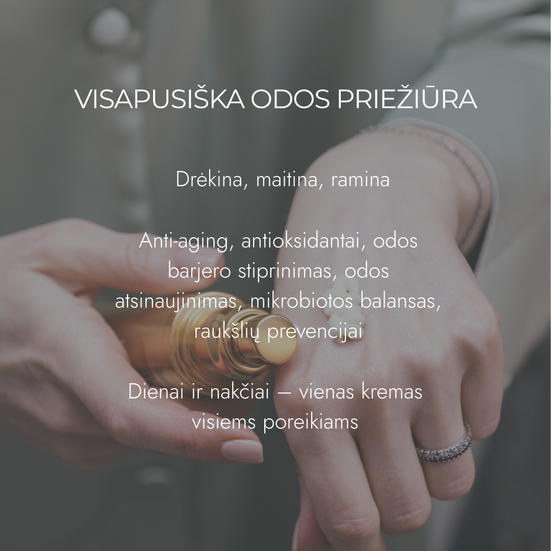 Veido Kremas Sausai Odai