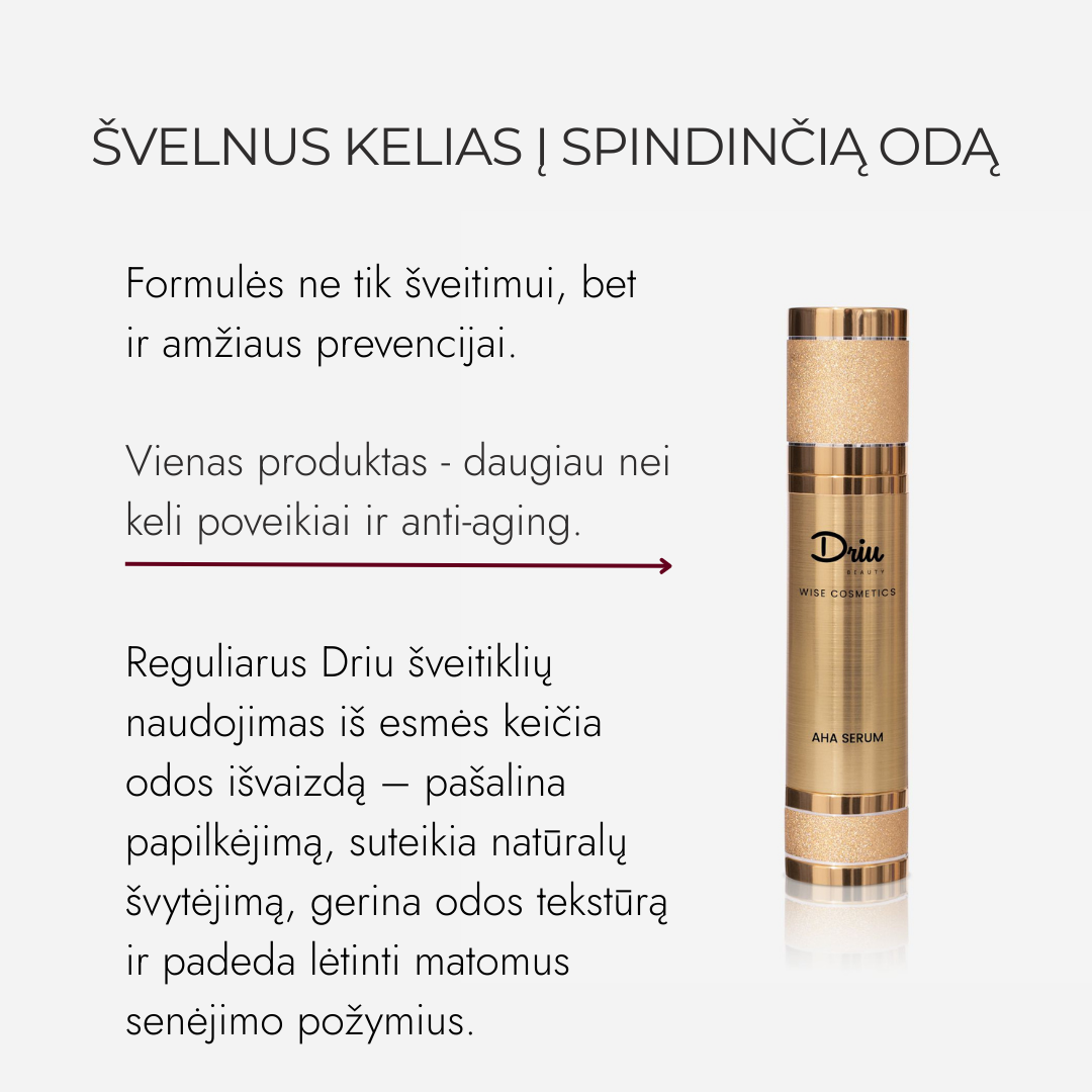 AHA Serum Wise Cosmetics, 45 ml