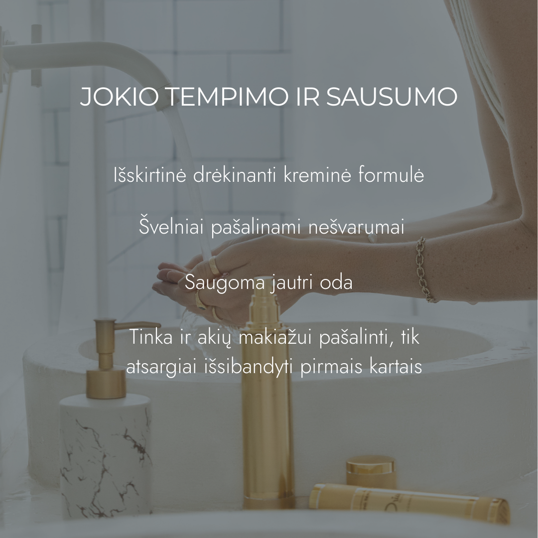 Veido Prausiklis Mišriai / Riebiai Odai Wise Cosmetics, 110 ml