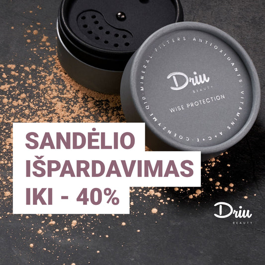 OUTLET RINKINYS: Veido kremas jautriai odai+Rankų kremas+Apsauginė Pudra SPF30