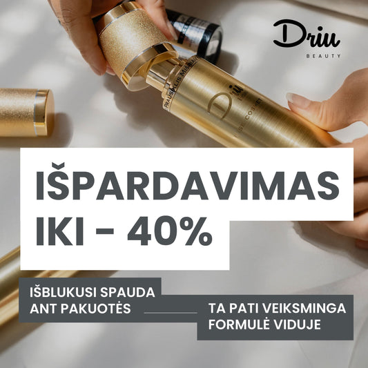 OUTLET RINKINYS: Atstatomasis serumas+Rankų kremas+Apsauginė Pudra SPF30