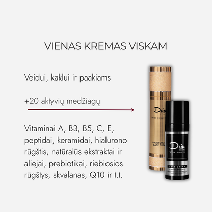 Face Cream Wise Unisex Light