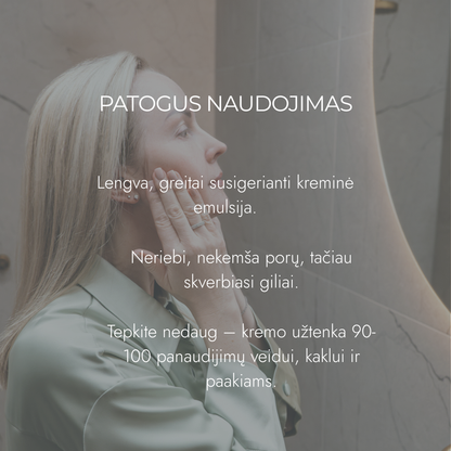 Veido Kremas Sausai Odai